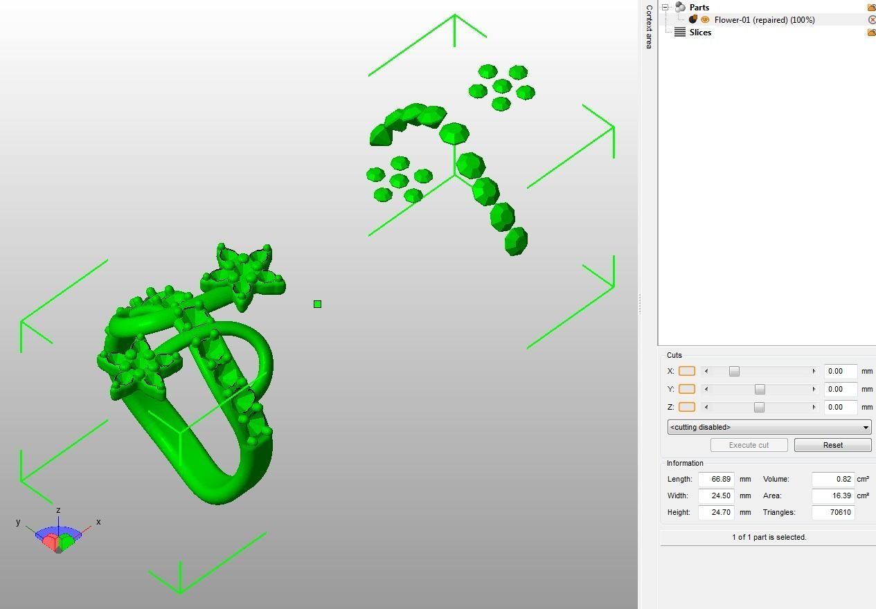 Finger Ring-05 3D print model_40
