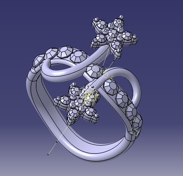 Finger Ring-05 3D print model_78