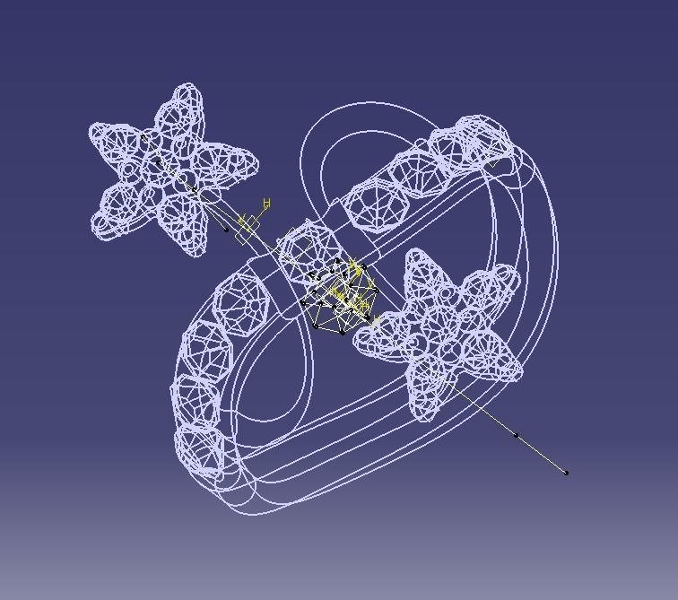 Finger Ring-05 3D print model_46