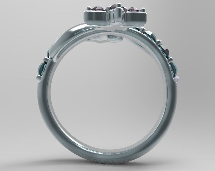 Finger Ring-05 3D print model_67
