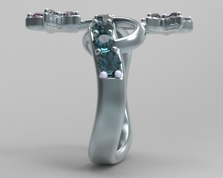 Finger Ring-05 3D print model_87