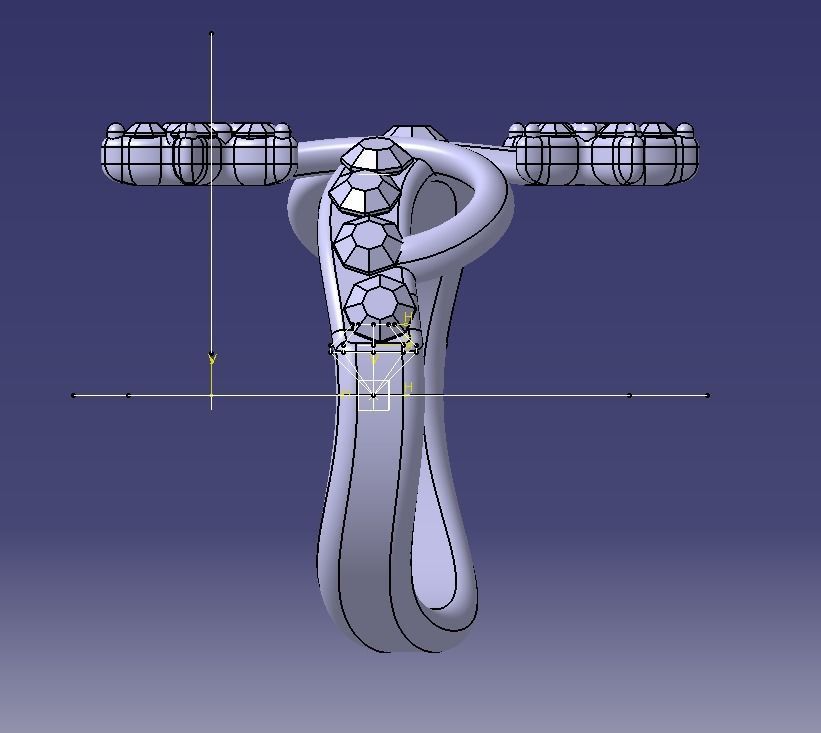 Finger Ring-05 3D print model_56
