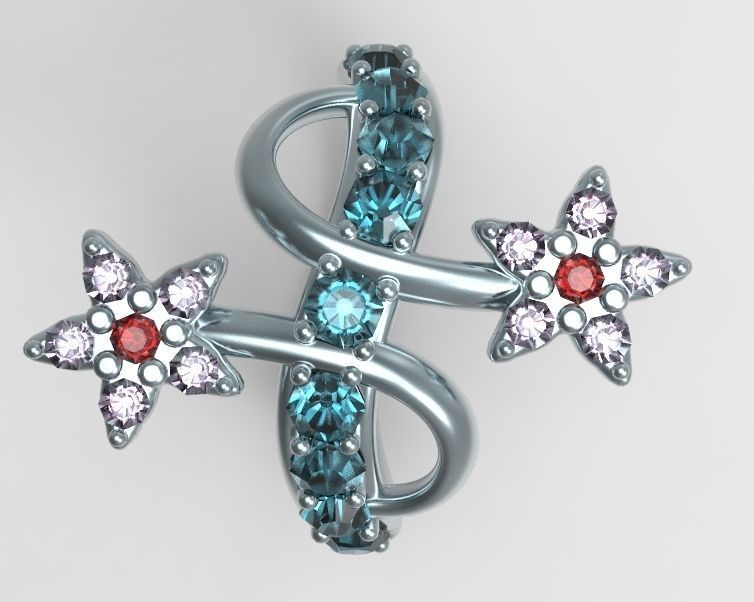 Finger Ring-05 3D print model_81