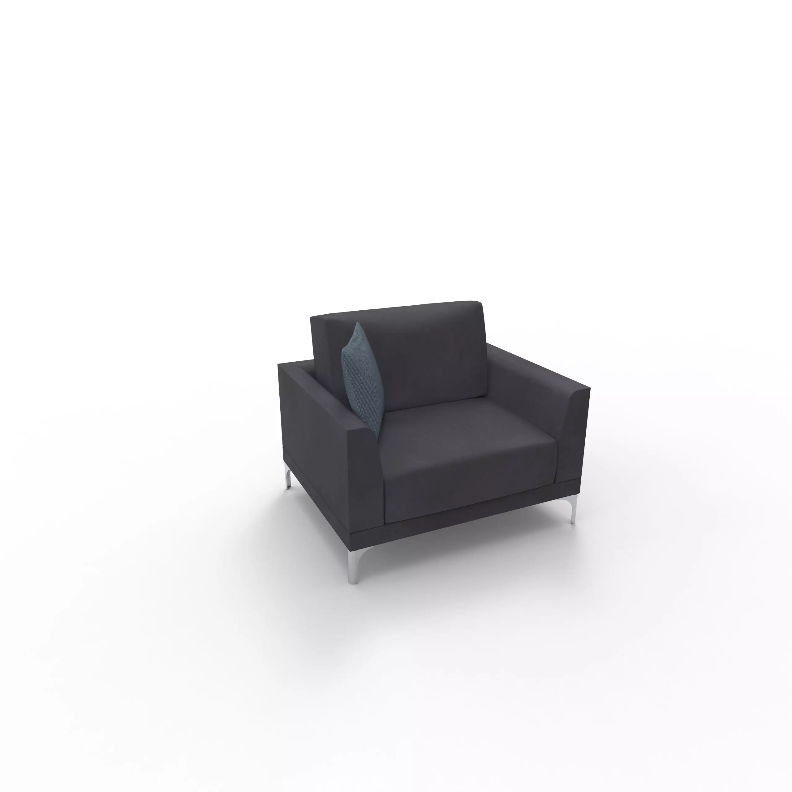Sofa 01 3-pattern set 3D model_0