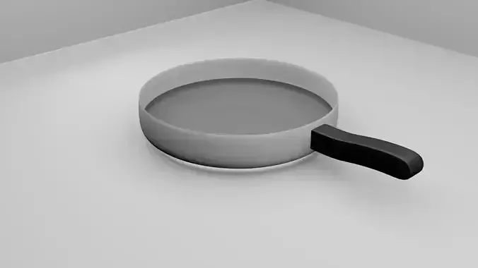 Frying pan 3D model