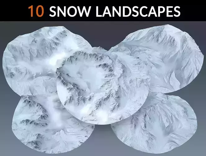 Snow Landscapes Collection