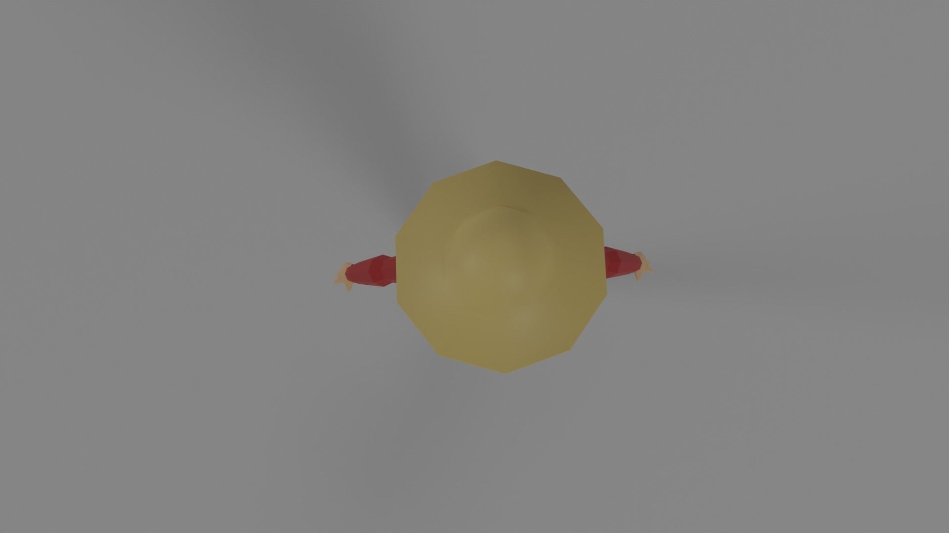 stylized character Farmer Low-poly 3D model_8