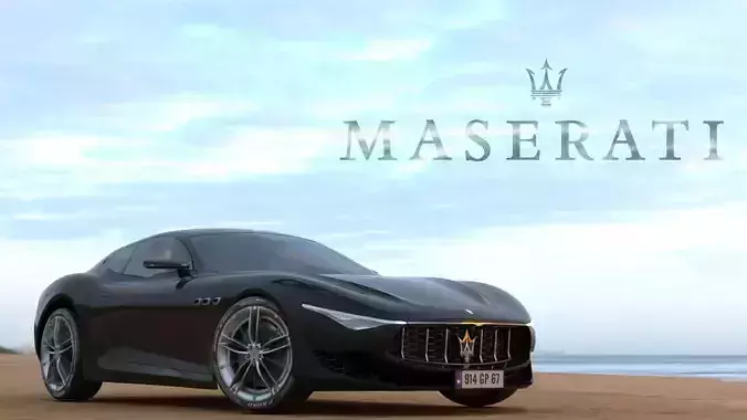 Maserati Alfieri 3D model