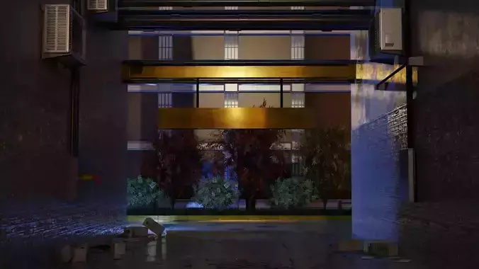 Street after the rain