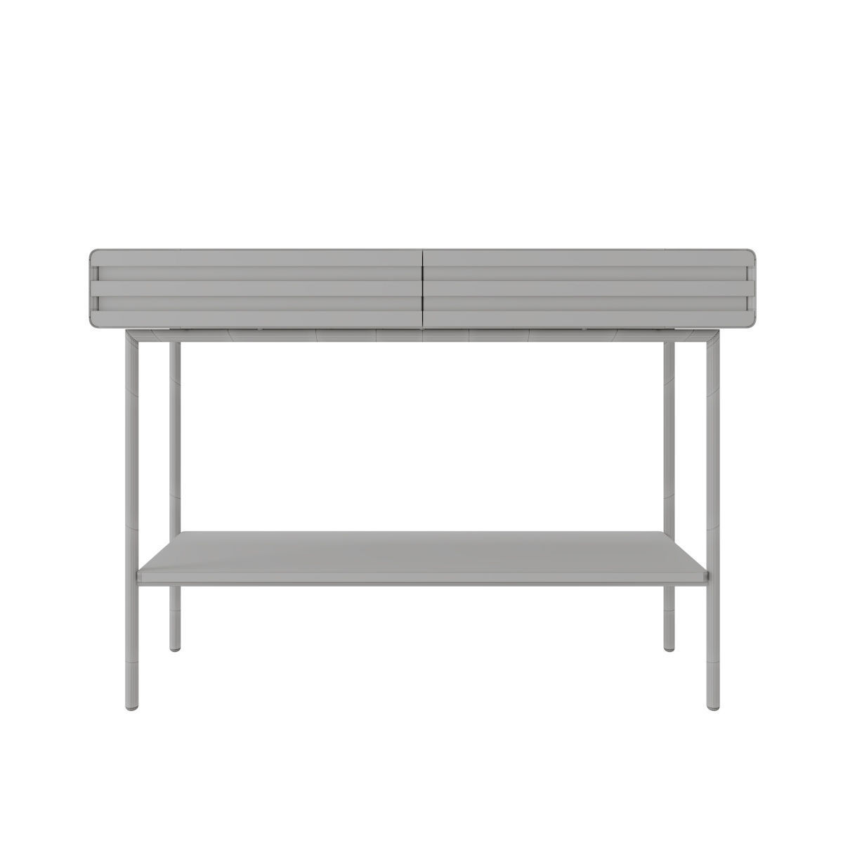 Kesia console table 3D model_1