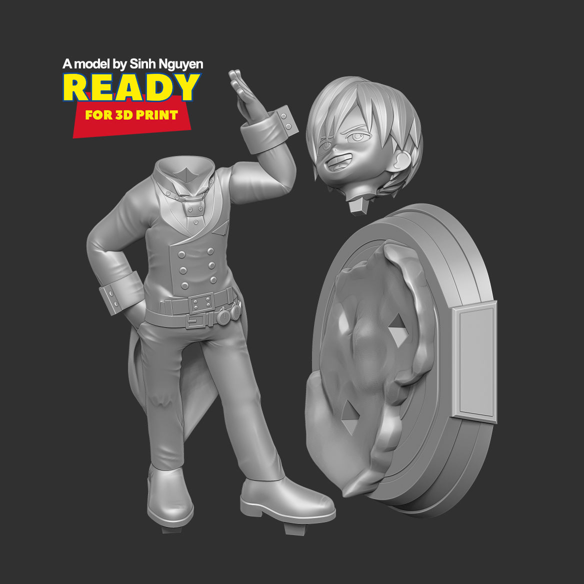 Neito Monoma - My Hero Academia Fanart 3D print model_2