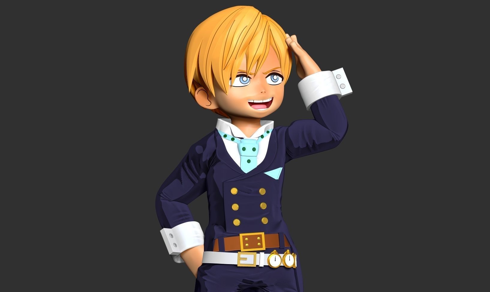 Neito Monoma - My Hero Academia Fanart 3D print model_6