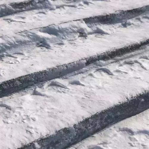 8k winter steps 01 Low-poly 3D model