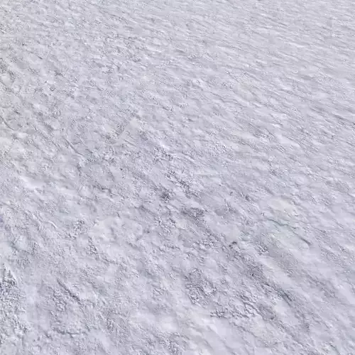 8k seamless snow area material 03 Low-poly 3D model
