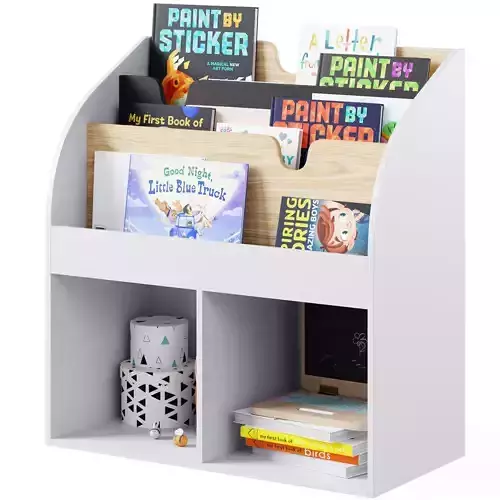 2-Pocket Storage Cabinet Bookshelf-School Library by Minime
