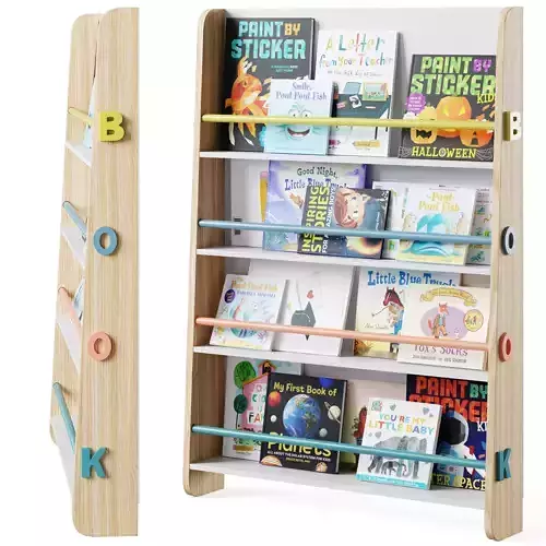 Bookshelf by Minime with childrens books 3D model