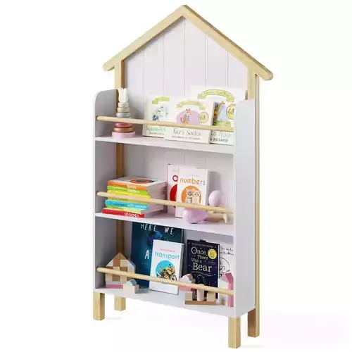 Beach House Bookshelf by Minime 3D model