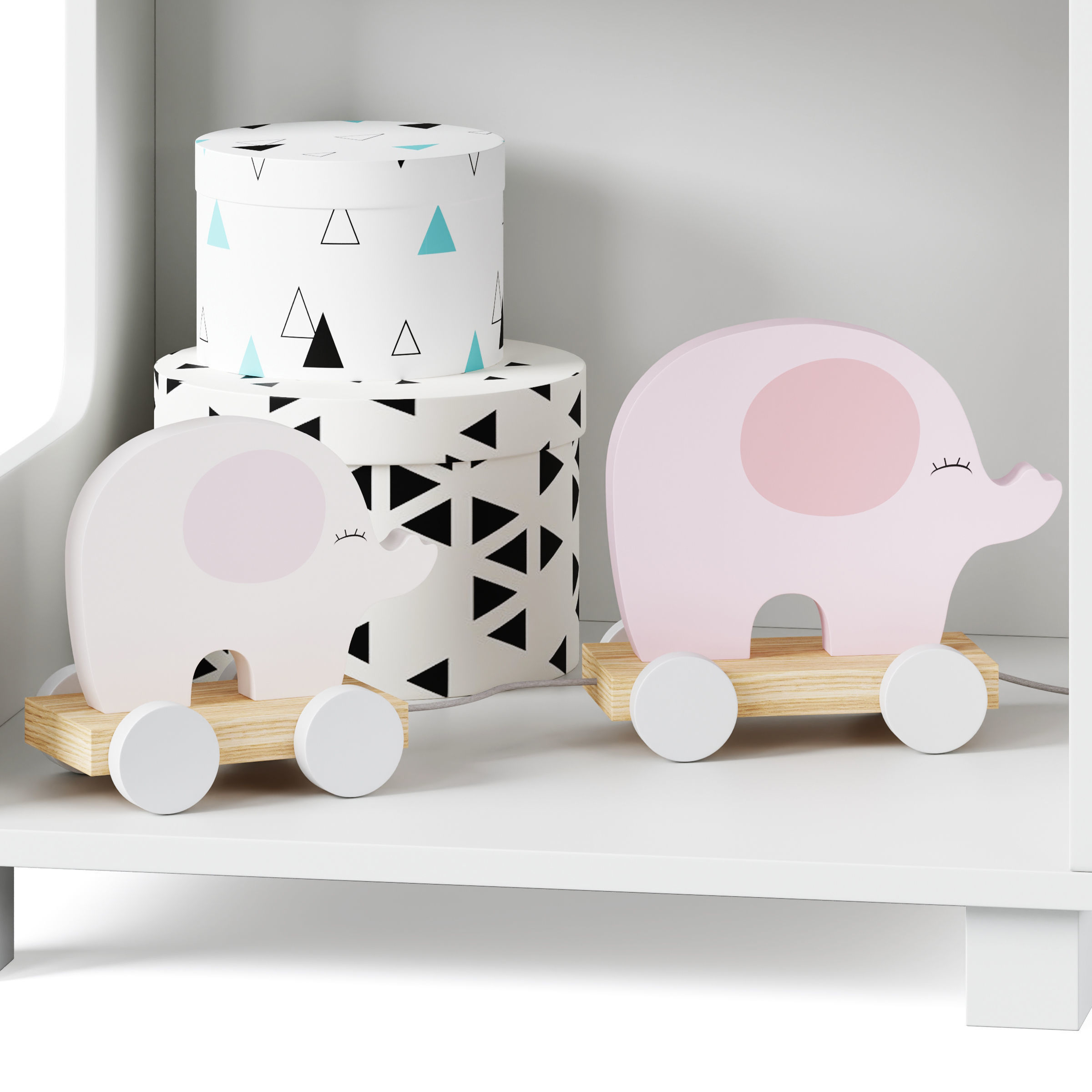 MINU 3 Level Bookshelf by Minime 3D model_1