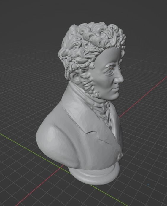 Andre Marie Ampere 3D print model_4