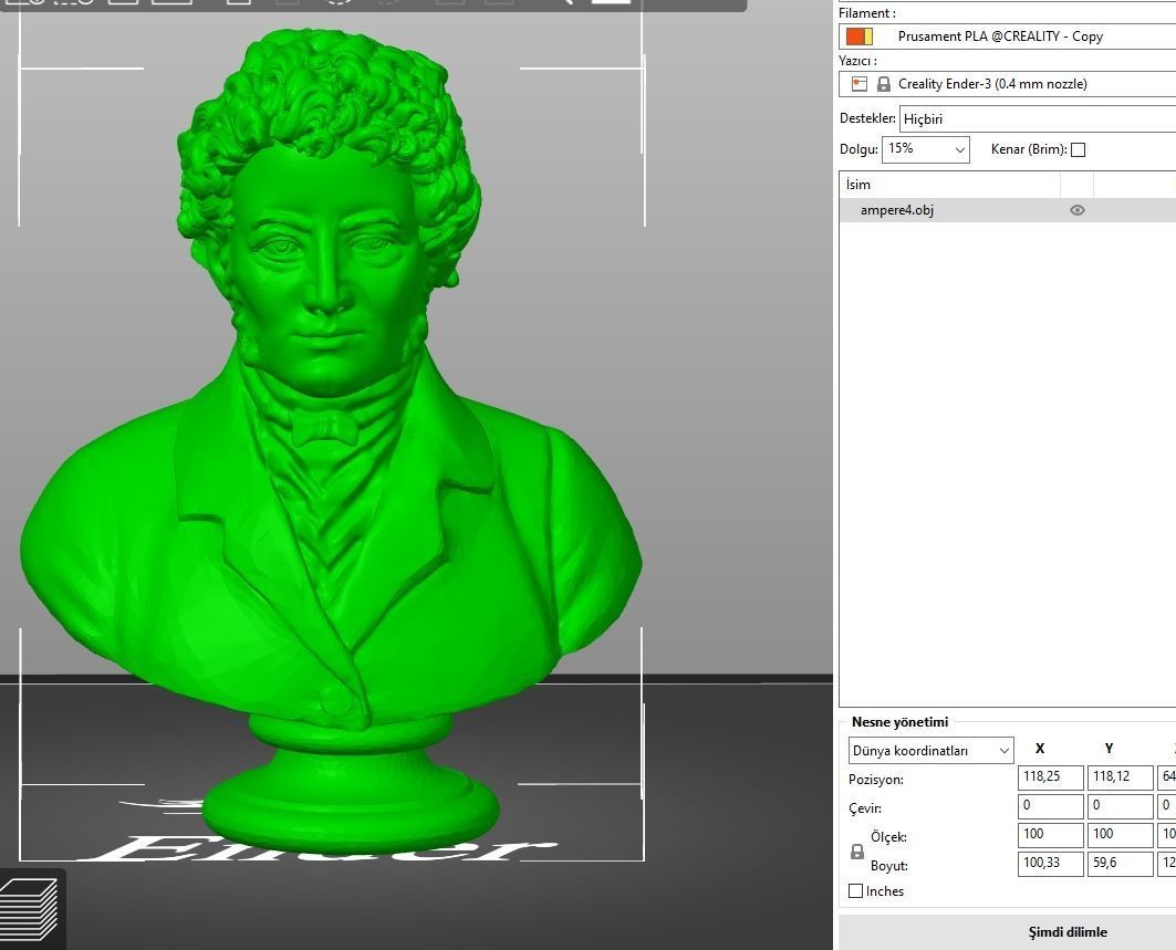 Andre Marie Ampere 3D print model_17