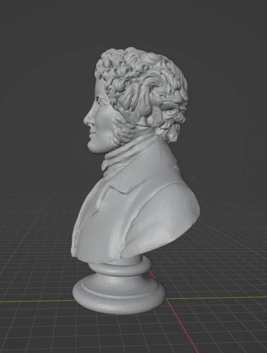 Andre Marie Ampere 3D print model_3