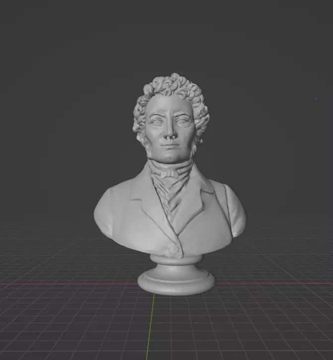 Andre Marie Ampere 3D print model_0