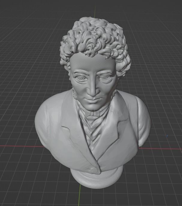 Andre Marie Ampere 3D print model_7