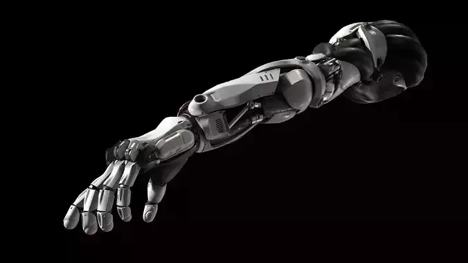 Precise and Flexible The Advanced Robotic Arm  3D model