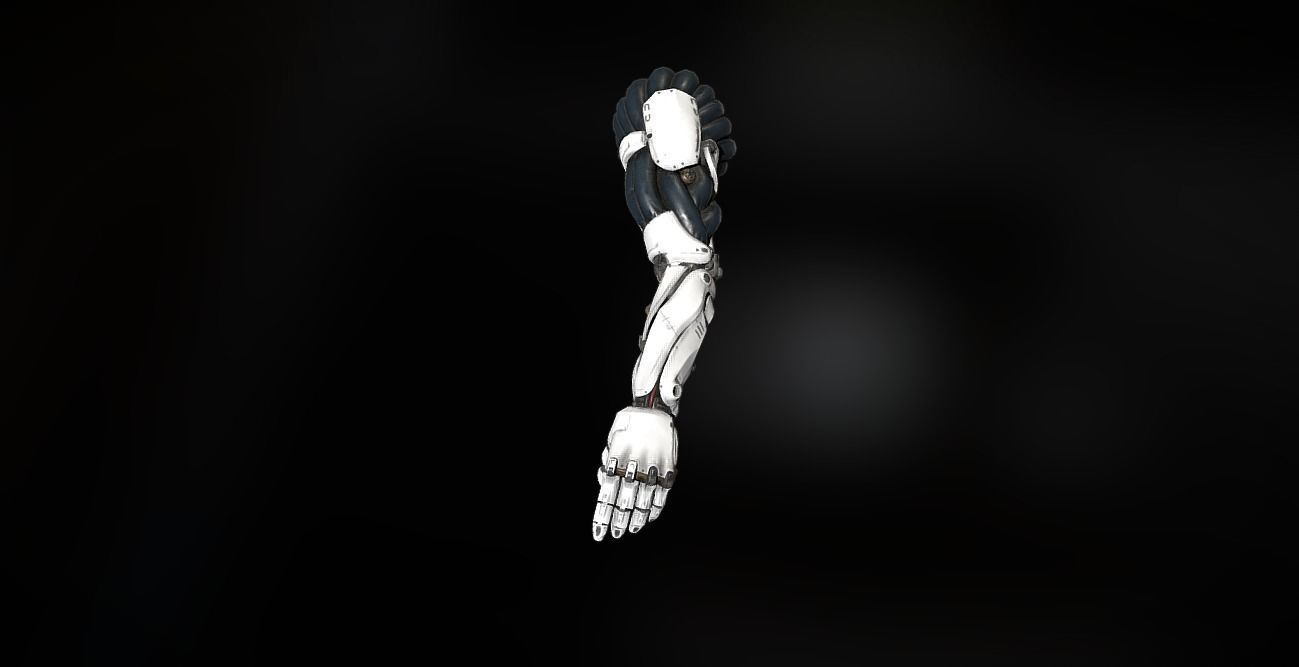 Precise and Flexible The Advanced Robotic Arm  3D model_4