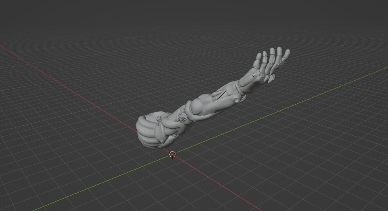 Precise and Flexible The Advanced Robotic Arm  3D model_2