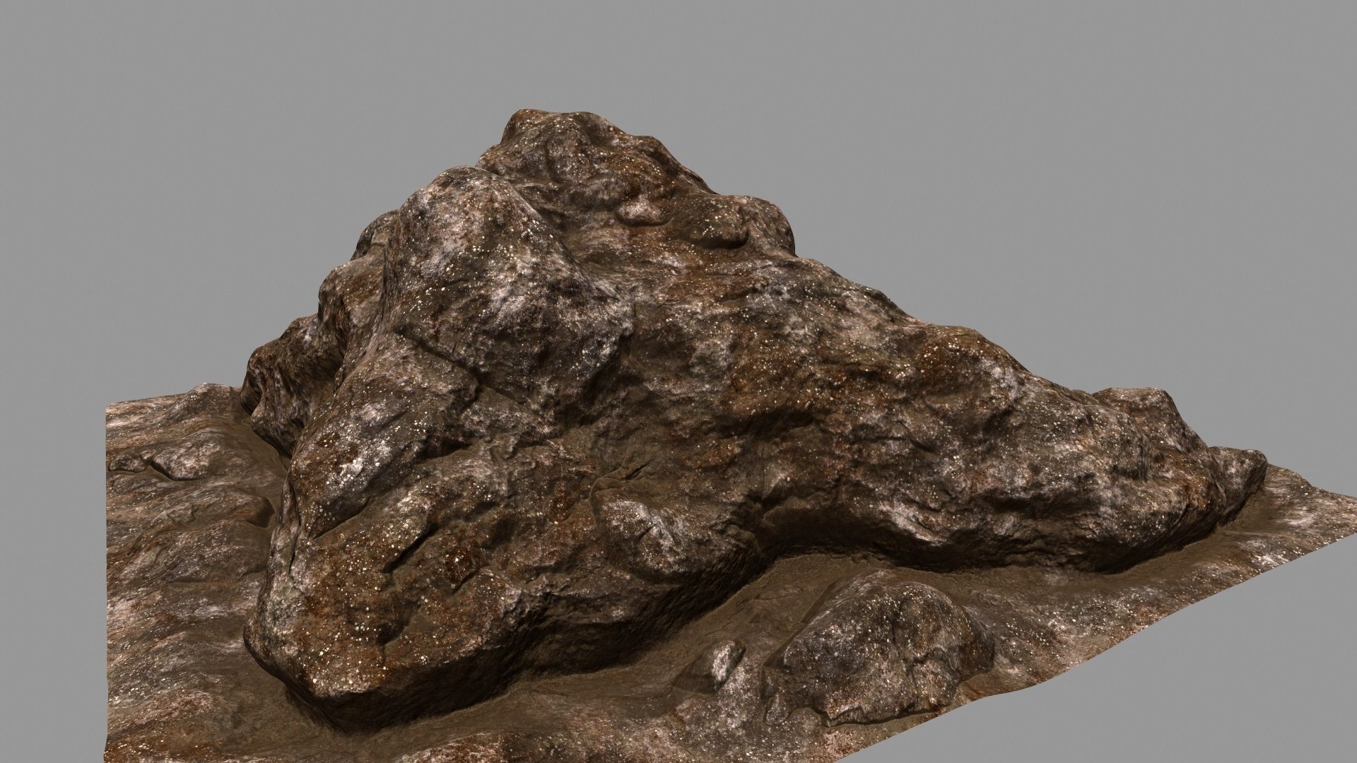 rock 1 mountain 3D model_10
