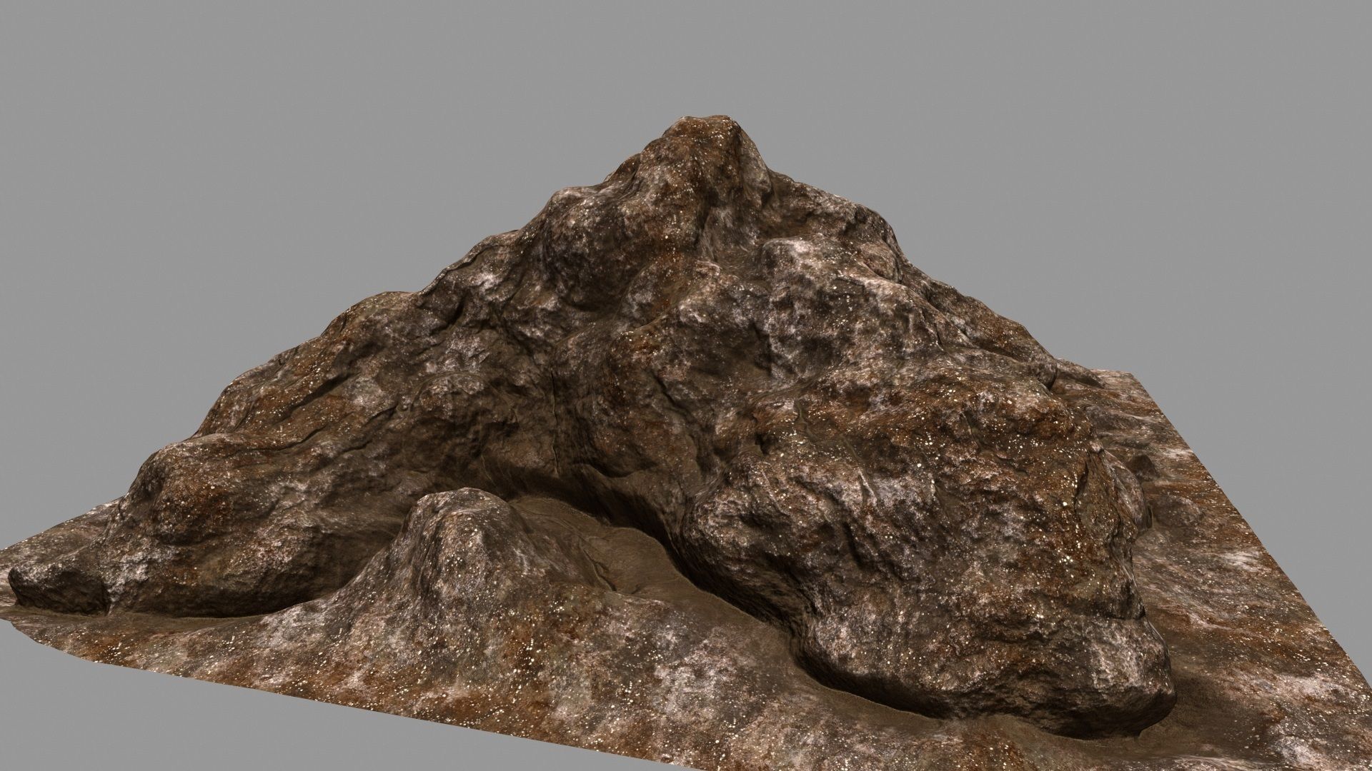 rock 1 mountain 3D model_3
