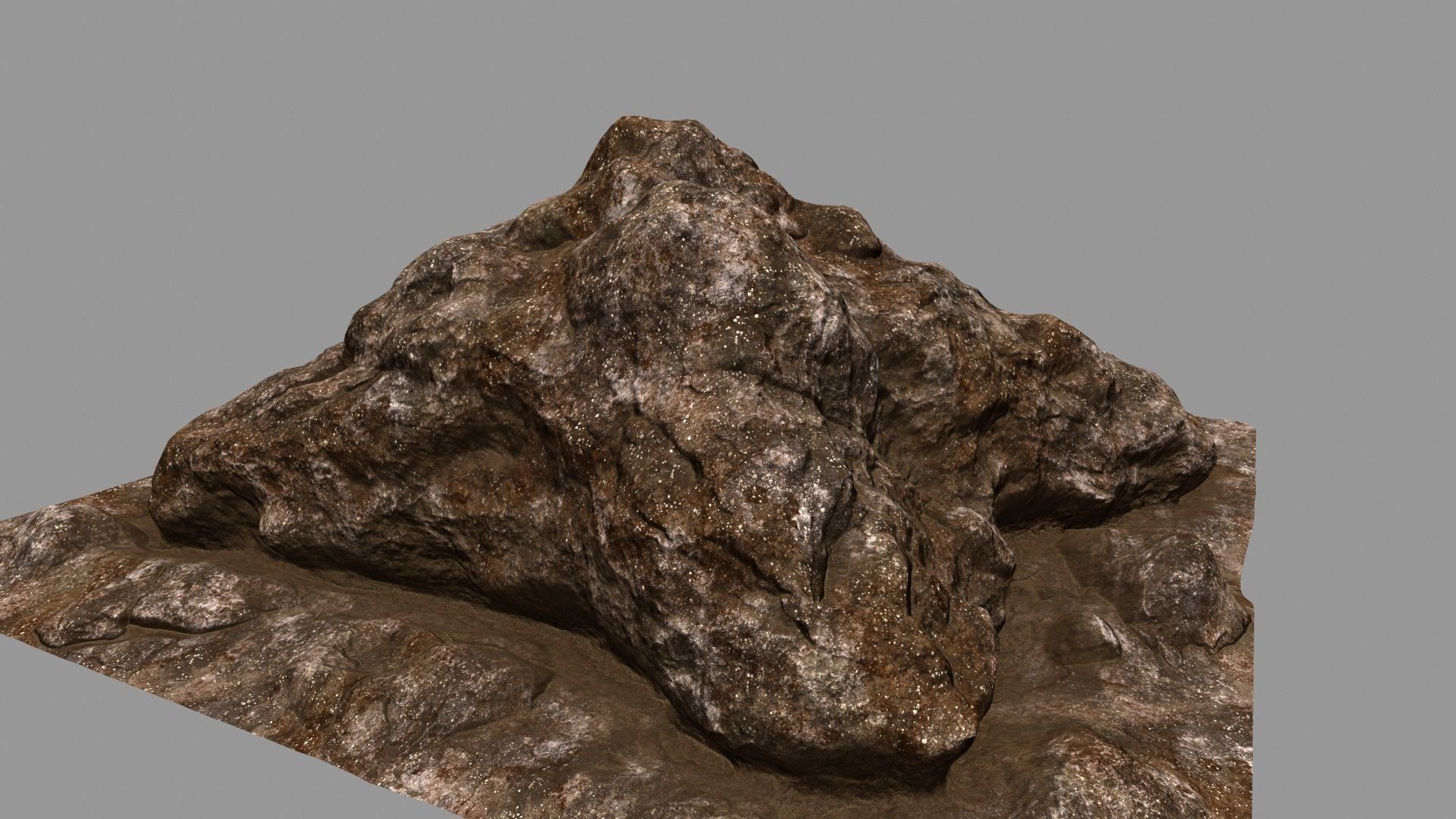 rock 1 mountain 3D model_12