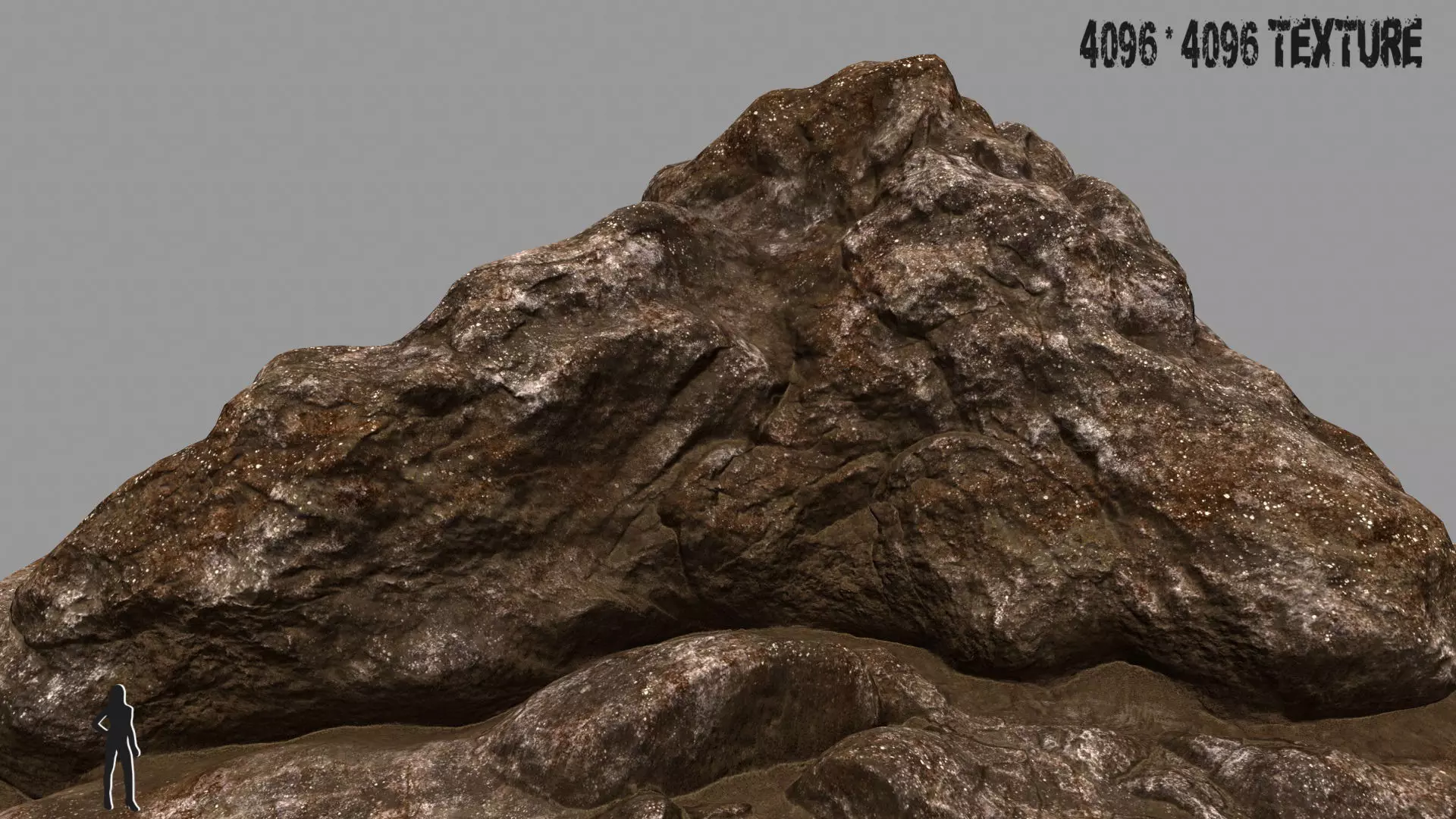 rock 1 mountain 3D model_0