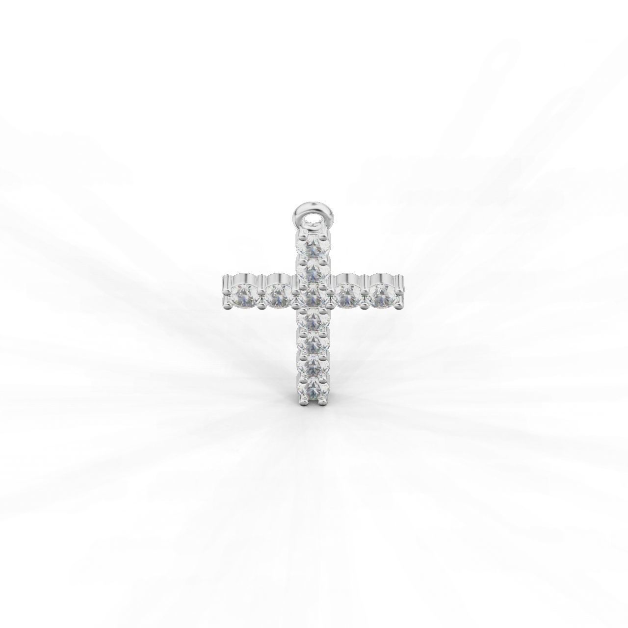 Cross-Pendant-Necklaces Round 1-5mm 3D print model_10