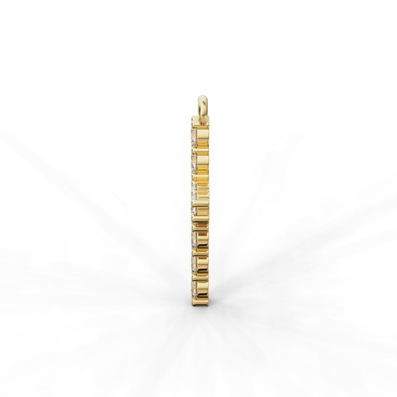 Cross-Pendant-Necklaces Round 1-5mm 3D print model_6