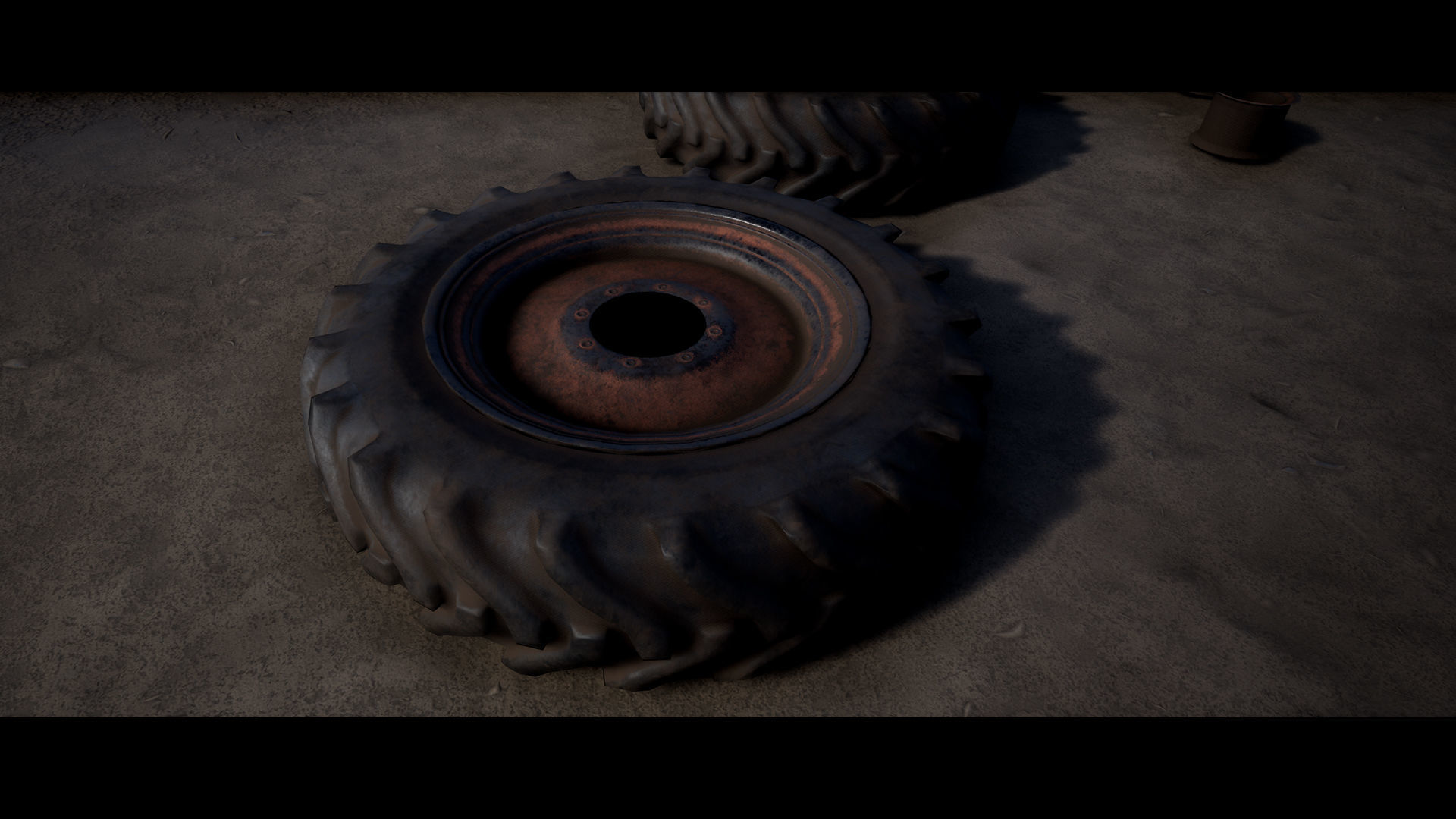 Junkyard Environment Low-poly 3D model_18