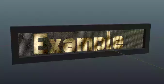 Procedural Projection 3D model