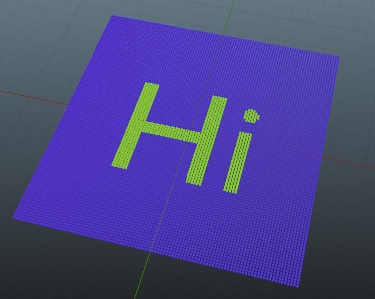 Procedural Projection 3D model_2