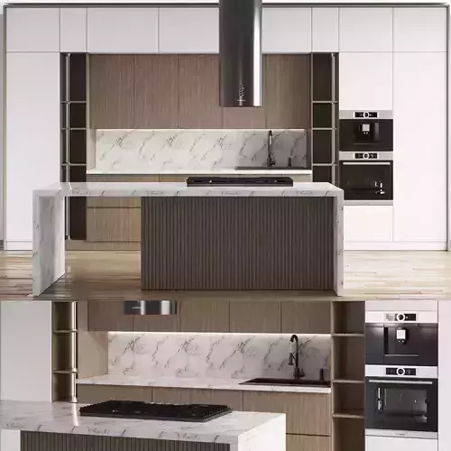 Kitchen 058 3D model