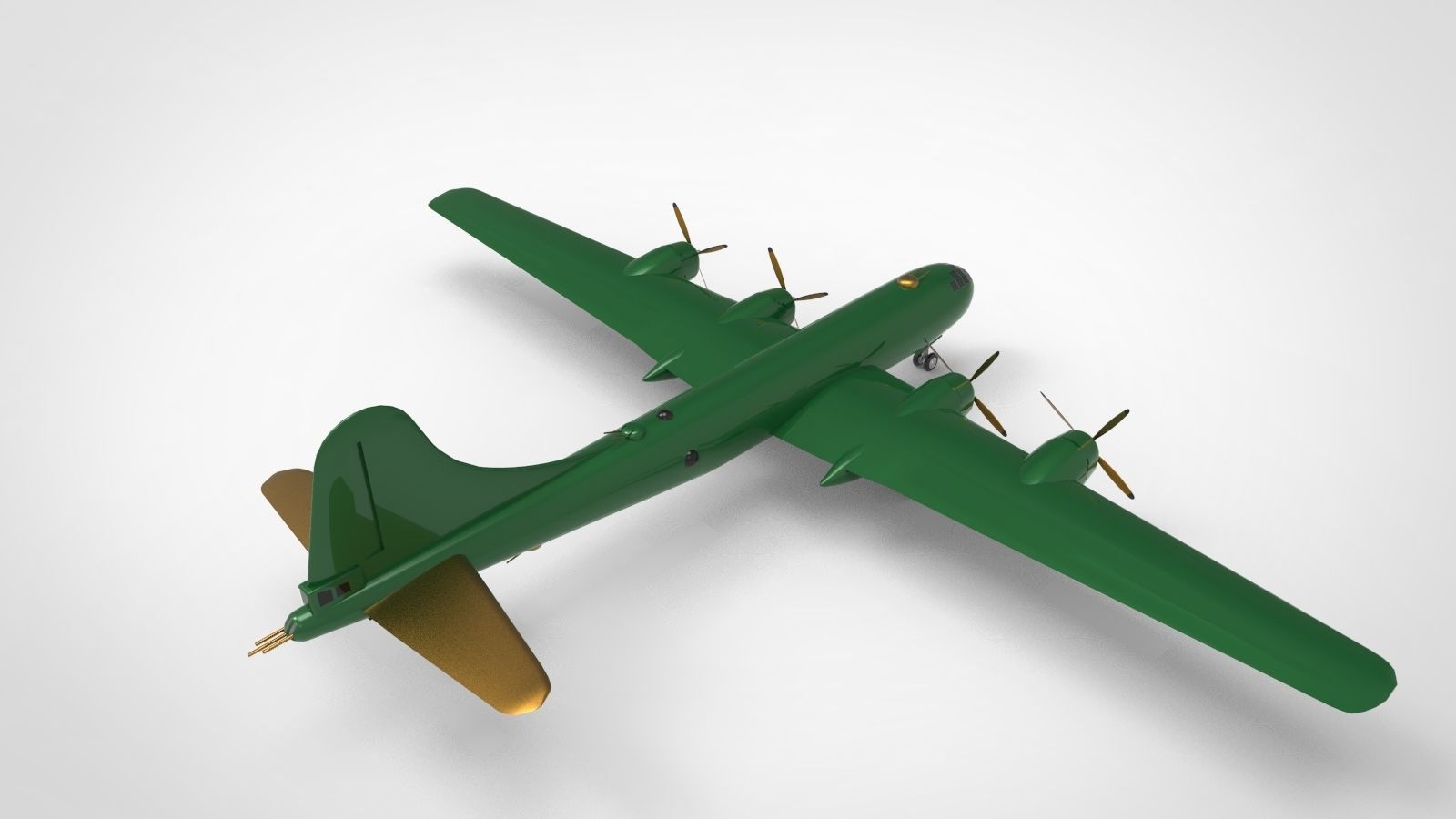 B-29 Superfortress 3D model_2