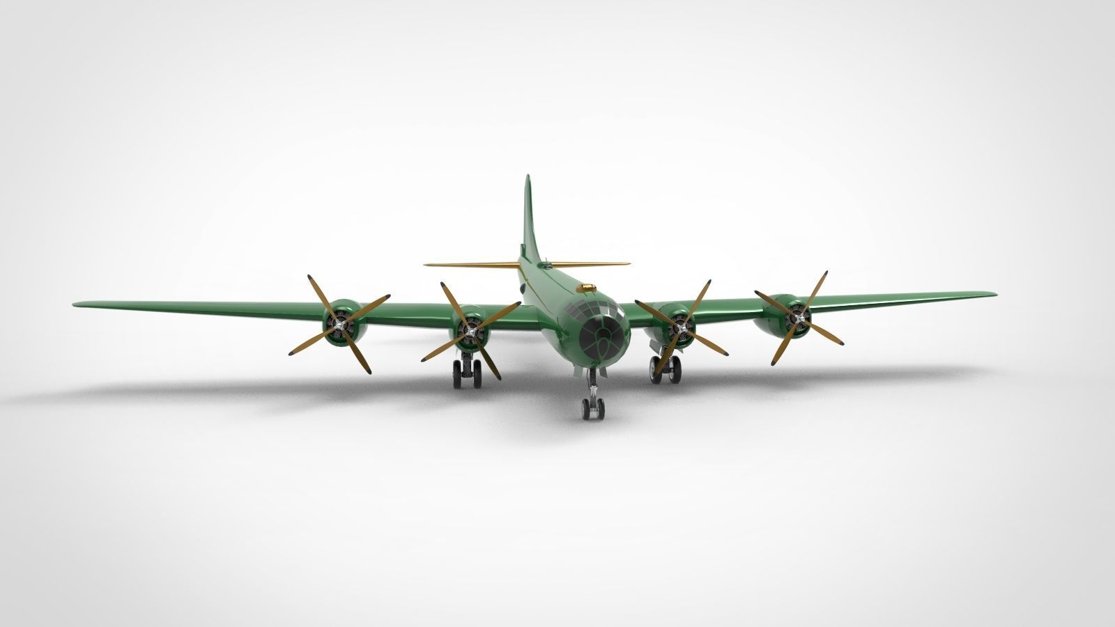 B-29 Superfortress 3D model_4