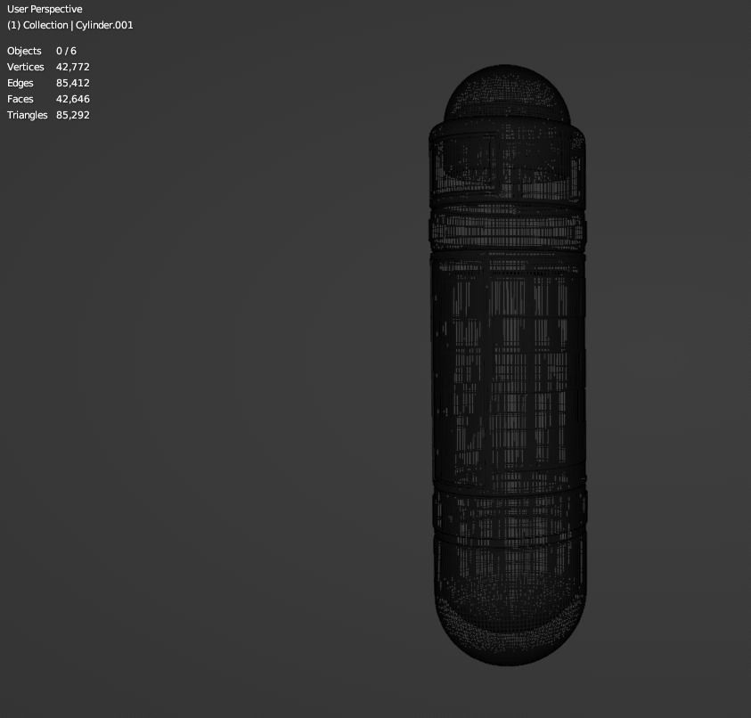 3D MODEL CapSule Bomb 1 3D model_1