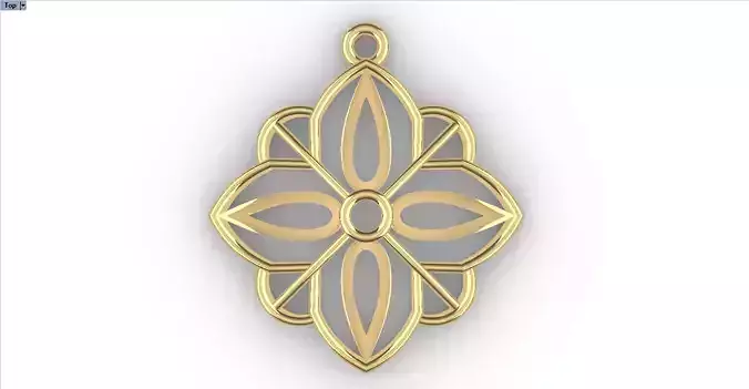 CHETAS GOLD PENDANT