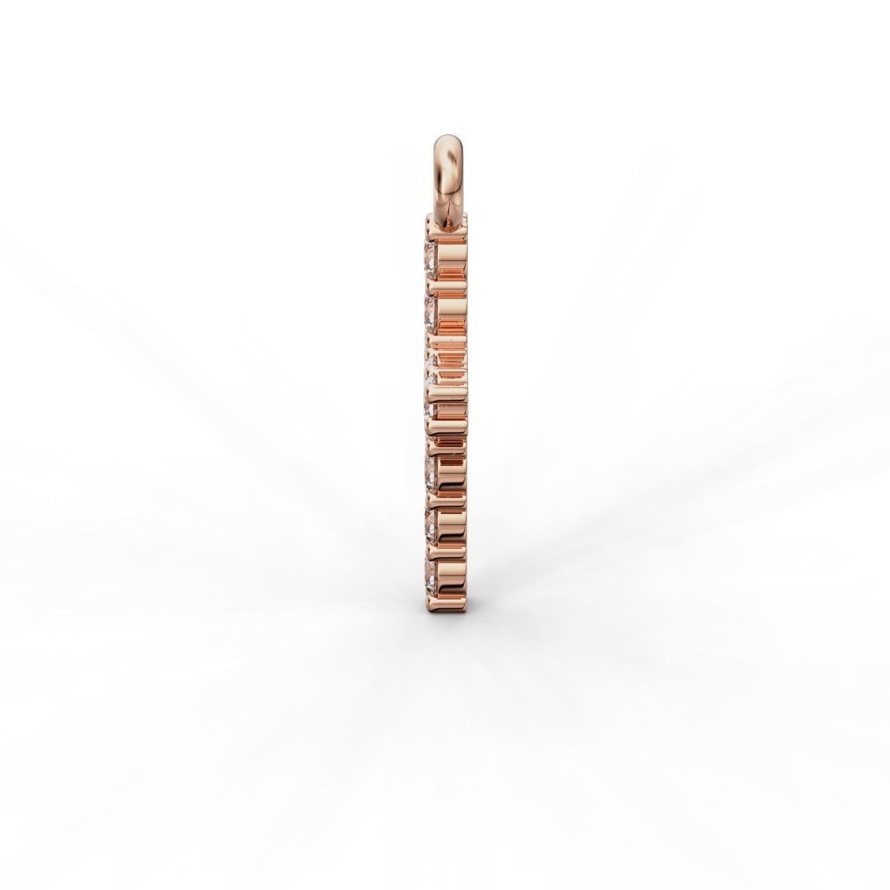 Cross-Pendant-Necklaces Round 1mm 3D print model_8