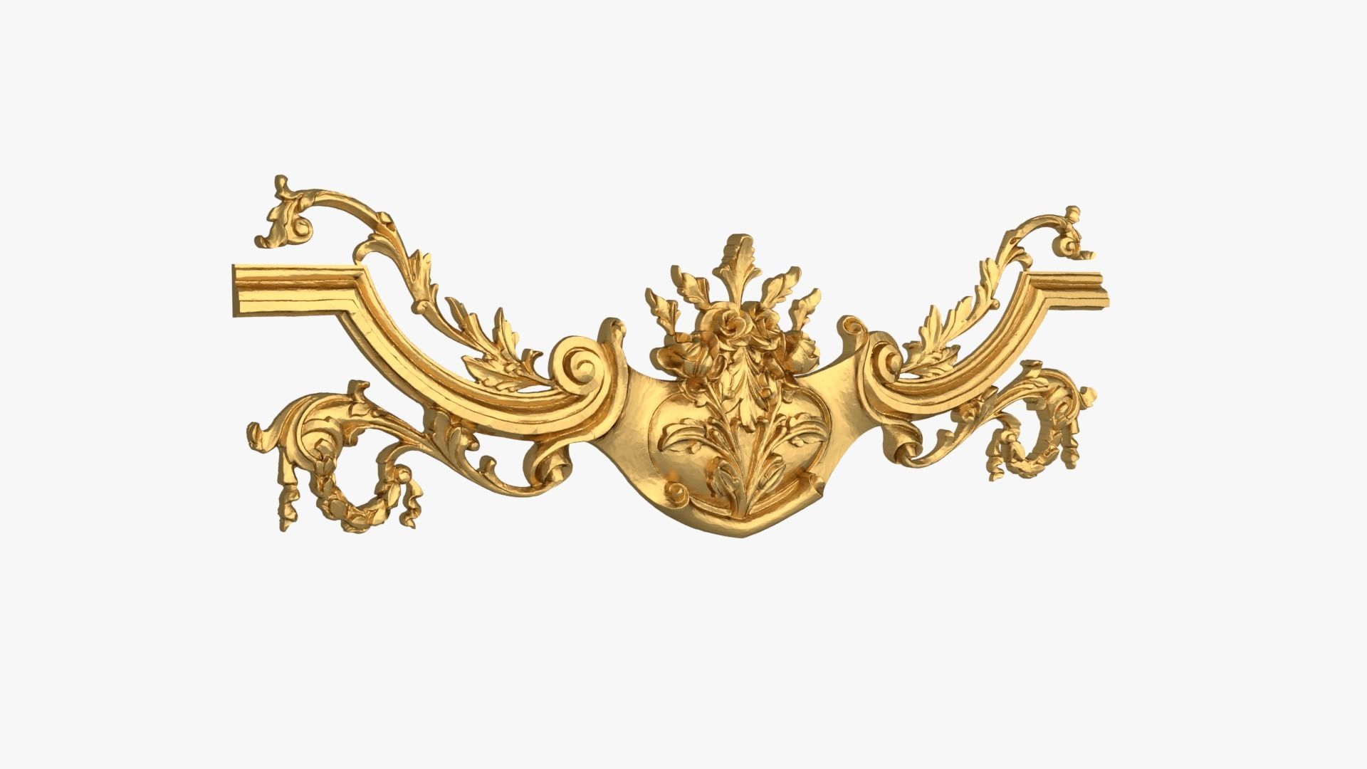 Classic decor ornament 233 3D model_1