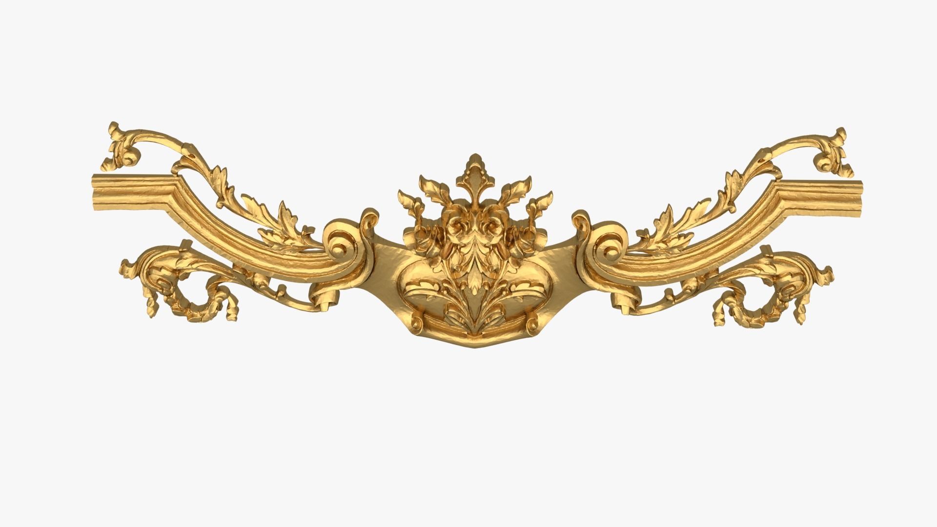 Classic decor ornament 233 3D model_4