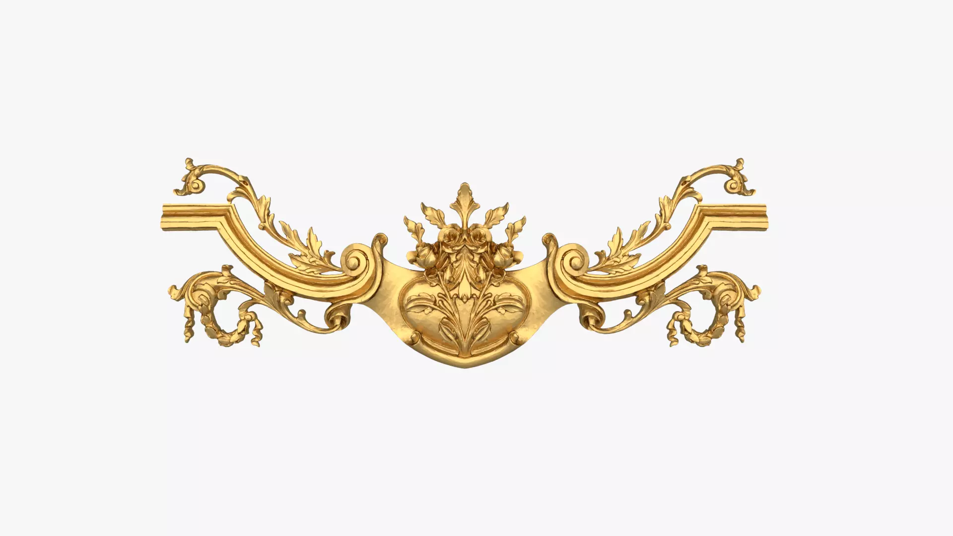 Classic decor ornament 233 3D model_0