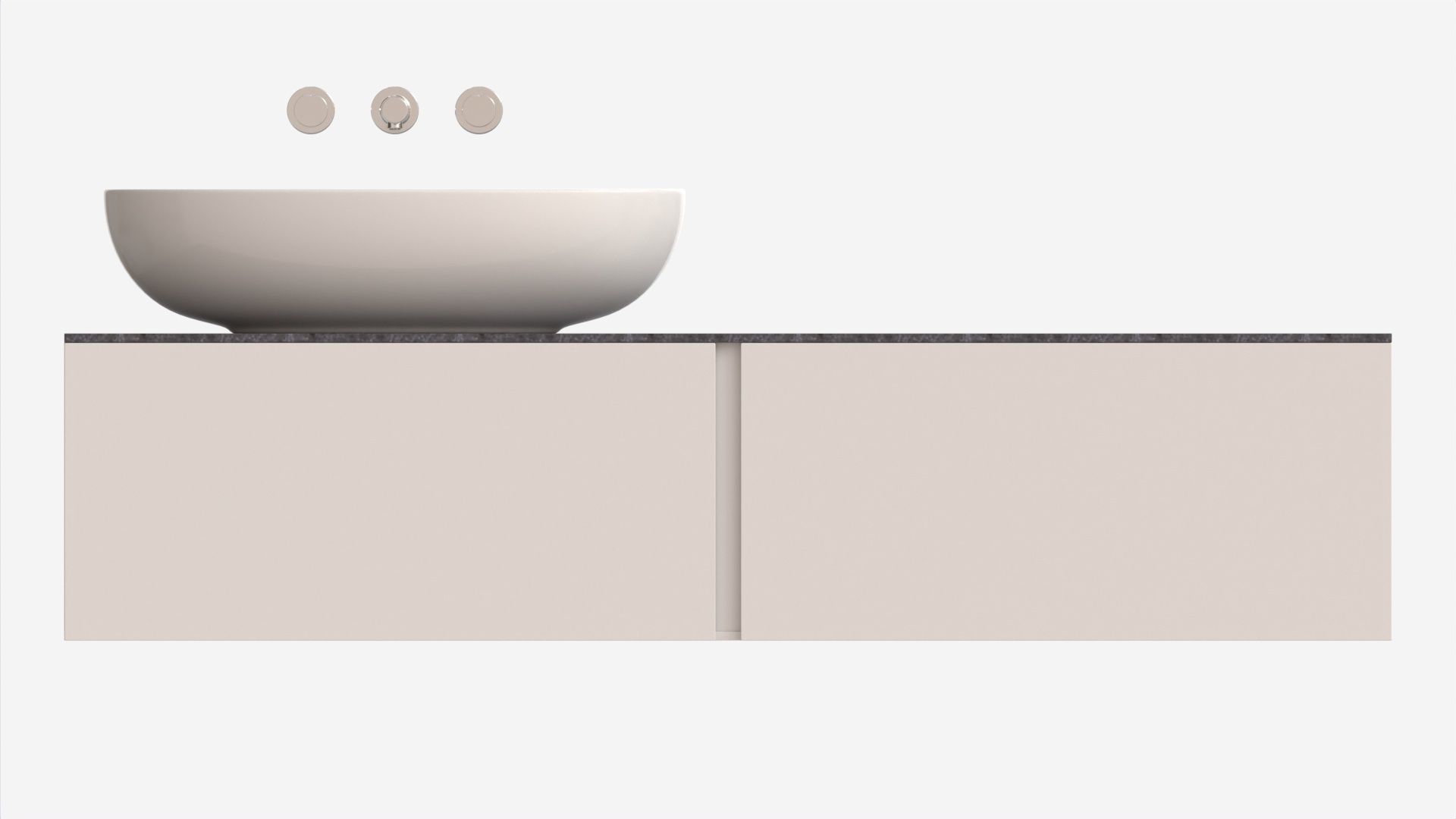 Laufen Ilbagnoalessi Bowl Washbasin With Overflow 3D model_4