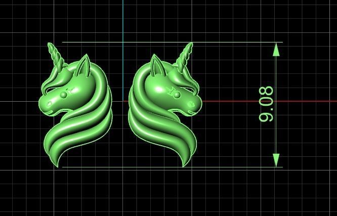 Baby Unicorn  3D print model_2